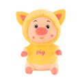 thumbnail image 1 of Peluche de cerdo para bebé recién nacido, juguete educativo temprano (amarillo), 1 of 5