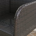 thumbnail image 6 of Noble House 3 Pcs Wicker Bar Set with Table, Brown, 6 of 6