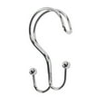 thumbnail image 2 of Carnation Home Fashions SLM-DO-67 Double Type Bronze Poids Lourd Crochets de Rideau de Douche en Métal&44; Ensemble de 12, 2 of 4