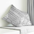 thumbnail image 3 of White Dandelion Pillow Covers 24x24 Inch Decorative Throw Pillow Cover, Spring Flowers Plants Vintage Gray Wood Sofa Pillowcases Accent Cushion Case Home Decor Bedroom Living Room, 3 of 6