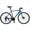 blue, variant on 700C Hybrid Bike for Adults Men Women, 24-Speed Road Bike with Disc Brakes, 85% Pre-assembled, Commuter Bike, City Bike, Blue