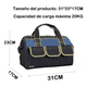 thumbnail image 4 of Mochila Organizador  Bloosom Bolsa De Herramientas Para Electricista Negro con azul detalles amarillos, 4 of 4