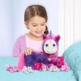 thumbnail image 2 of Just Play Unicorn Surprise Livia, Purple and Pink Stuffed Animal Unicorn and Babies, Toys for Kids, Preschool Ages 3 up, 2 of 10
