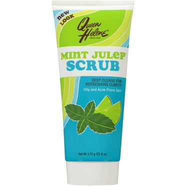 Queen Helene Natural Facial Scrub, Mint Julep 6 oz