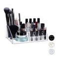 thumbnail image 2 of Crystal-Clear Material Clear Makeup Organizer, Spacious Storage For Your Beauty Essentials, 2 of 7
