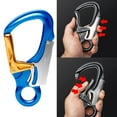 thumbnail image 4 of Mosquetón Clip Gancho Kusrkot Heavy Duty Aluminio D- Self Auto Lock, 4 of 8