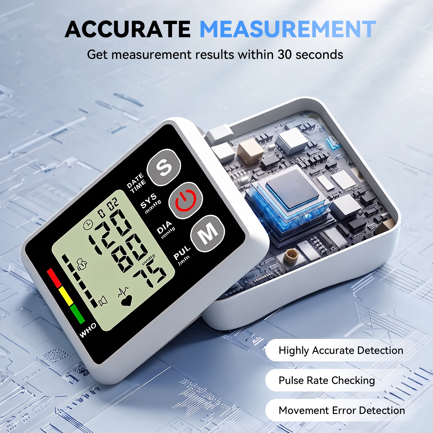 AlphaGeek Wrist Blood Pressure Monitor photo 2