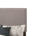 thumbnail image 3 of Boyd California King Upholstered Bed with Nailhead Trim Grey, 3 of 6