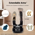thumbnail image 3 of Dr. Prepare Boot Dryer Shoe Dryer, Glove Dryer & Boot Warmer with Heat Blower, Portable Adjustable Rack and Timer, Folding Design & Quick Drying for Shoes, Gloves, Hats, Socks, Ski Boots, 3 of 4