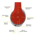thumbnail image 2 of Audífonos Manos Libres Bluetooth Select Sound BTH024 Rojo, 2 of 4