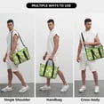 thumbnail image 7 of Sigee Kiwi Lemon for Hand Travel Bag,Sports Tote Gym Bag for Men and Women, 7 of 7