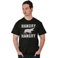 thumbnail image 3 of Unicorns Short Sleeve T-Shirt Tees Tshirts Hangry Hungry Hippos Save Chubby, 3 of 6