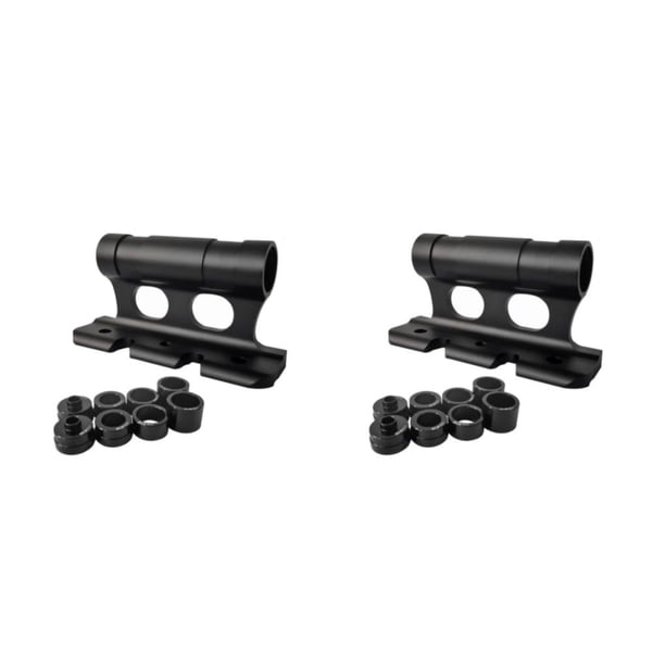 Speravity Universal Car Roof Fast Release Bike Front Fork Abrazadera fija Reemplazo Aleación de aluminio Road Bicycles Forks Stand Fastener Negro 2piezas
