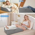 thumbnail image 4 of Almohada de elevación para piernas TranquilRelax de espuma viscoelástica ajustable, 4 of 7