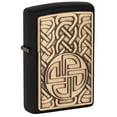 thumbnail image 4 of Zippo Viking Warship Design Brown Pocket Lighter, 4 of 4