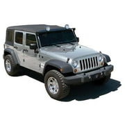 CARR XRS Light Bar TJ Wrangler Black Powder Coat