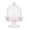 Pink, variant on Ruanlalo Plastic Mini Cake Stand with Dome Cover Clear Dessert Cupcake Display Stand Chocolate Candy Plate for Birthday Wedding Holiday Baby Shower Tea Party Supplies