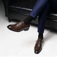 thumbnail image 5 of Bruno Marc Men's Lace Up Classic Comfort Oxford Formal Dress Shoes, 5 of 6