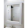 thumbnail image 6 of Pendleton Rustic White Framed Wall Mirror, Rectangular Vanity Mirror, Multiple Sizes, 6 of 15