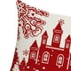 thumbnail image 2 of Funda de almohada de Navidad, funda de cojín decorativa rústica, funda de almohada para regalo Farmhouse Studio , Estilo T Sunnimix Funda de almohada, 2 of 6