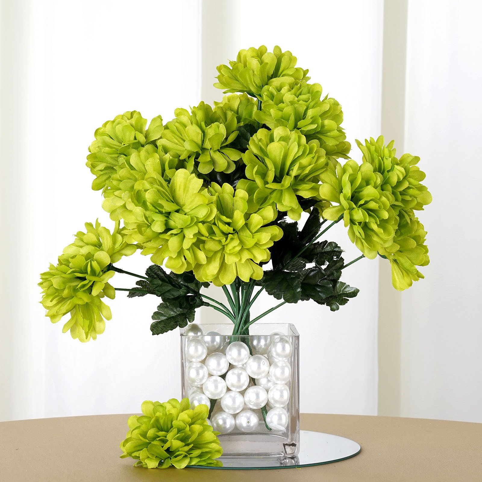 Efavormart 84 Artificial Chrysanthemum Mums Balls for DIY Wedding