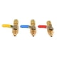 thumbnail image 5 of sweethay Reemplazo de color aleatorio para mangueras de carga de aire acondicionado R410a R134a HVAC Válvula de bola de cierre de 1/4 pulgadas Vehículos, repuestos y accesorios Mis, 5 of 6