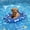 Blue Bones, variant on Dog Float Raft - Inflatable Dog Swimming Float for Summer (Small, Dog)
