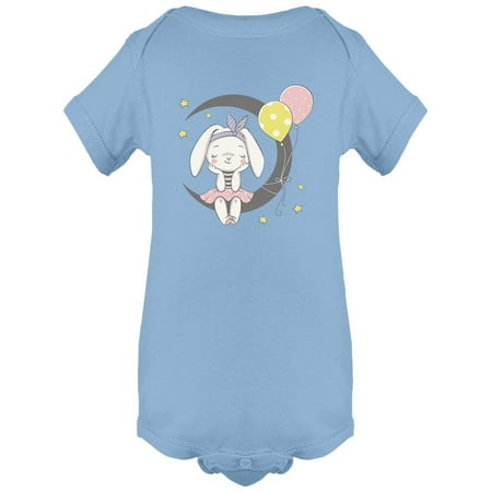 

Cute Dreaming Bunny Girl Bodysuit Infant -Image by Shutterstock Newborn