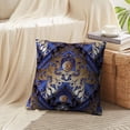 thumbnail image 4 of LALILO Throw Pillow Covers Line Vintage Victorian Ornamental Lace Cushion Cover 18" x 18", 2 Pack, 4 of 6