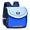 Blue, variant on Backpack with Ergonomic Back Support Flap Closure Design Lightweight Adjustable Straps Elementary School Bookbag