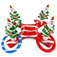 thumbnail image 3 of Juego De Lanzamiento De Anillo Inflable De Navidad Con 4 Anillos, Juguetes De Lanzamiento De Árbol De Navidad, Juego Familiar De Fiesta De Navidad Para Interior O Exterior Methold HA038268-00, 3 of 6