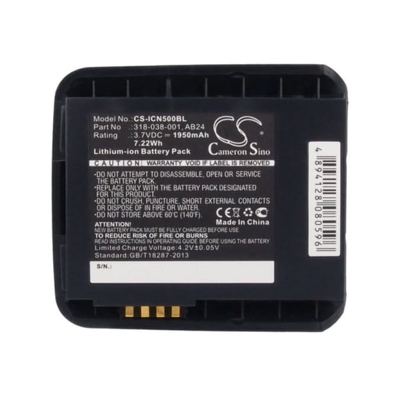1950mAh Intermec AB24 AB25 318-038-001 318-039-001 Battery for CN51 CN50
