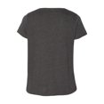thumbnail image 3 of LAT Women's Curvy V-Neck Premium Jersey T-Shirt, 3 of 3