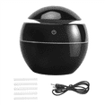 thumbnail image 6 of Portable Air Humidifier Ultrasonic USB Aroma Diffuser LED Night Light Electric Essential Oil Aromatherapy Black, 6 of 10