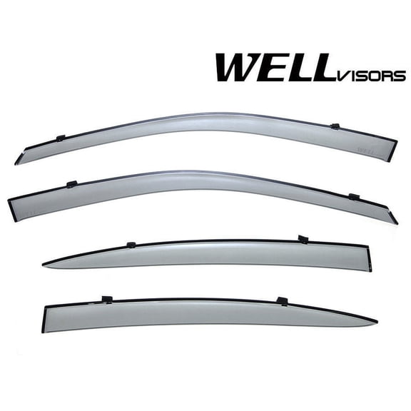 Wellvisors Side Window Visors Deflectors Rain Guards Premiums Series for 1998-2005 Lexus GS300 / GS430 3-847LX003