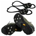 thumbnail image 3 of Rare Pearl Outdoor Sports 8 en forma de calabaza en forma de chanclos antideslizantes chanclos antideslizantes garras de nieve tacos individuales de 5 dientes (tamaño M verde) esquí esquí Gafas de esquí, 3 of 5