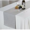 thumbnail image 4 of Kashi Home Stone Silver Tablecloth 60"X84", Decorative Fabric Tablecloth for Gathering, Buffet Table, Parties, Holiday Dinner, Wedding & More, 4 of 8