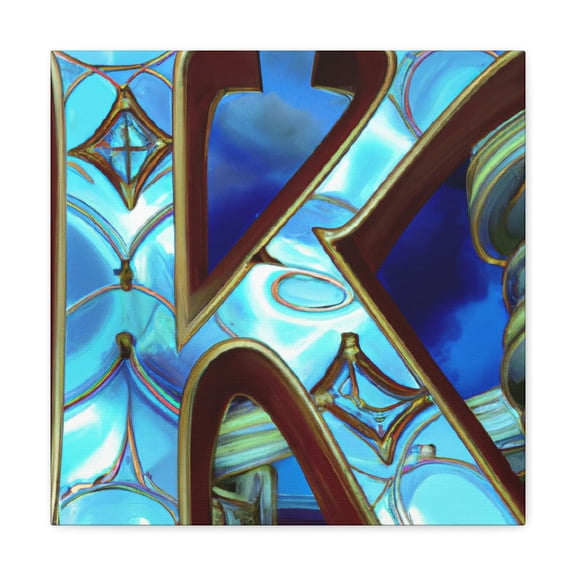 K's Flowing Beauty - Canvas