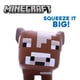 thumbnail image 3 of Minecraft Mega Squishme Serie 4 Juguete blando coleccionable (vaca Mooshroom marrón), 3 of 5
