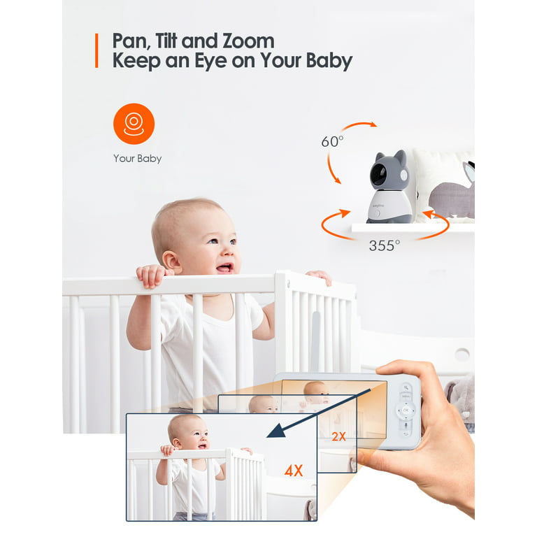 Support Babyfoon Bébé - Support Babyphone avec caméra - Support caméra bébé  - Support