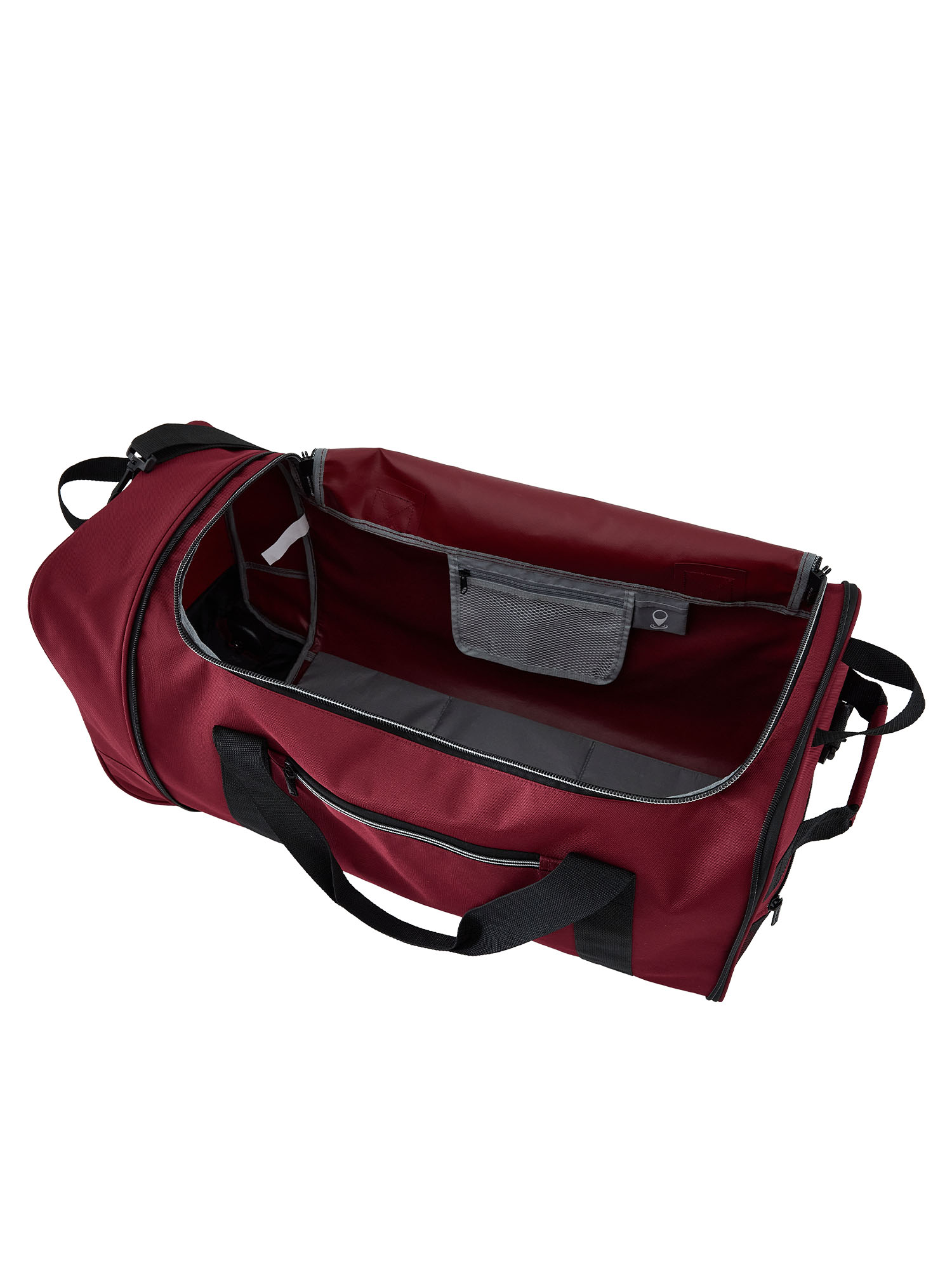 Protégé 28-Inch Collapsible Rolling Duffel Bag, Red photo 7