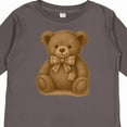 thumbnail image 4 of Inktastic Vintage Teddy Bear with Patch Boys or Girls Long Sleeve Toddler T-Shirt, 4 of 5