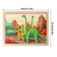 thumbnail image 5 of MeetYTOYS Jigsaw Puzzles Wooden s Set, 24 Pieces Colorful Educational Animal Puzzles(Dinosaurs), 5 of 6