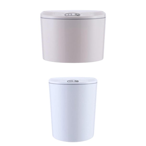 Bote De Basura Automático Inteligente Sin Contacto De 3 / 5L Sensor Inteligente Oficina Automático Blanco 5L+3 / 5L Touch Free Inteligente Auto Bote De Basura Sensor Inteligente Oficina Baoblaze none