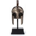 thumbnail image 5 of Veronese Design Spartan Hoplite Helmet Cold Cast Resin Bronze Finish Sculpture 8 1/4 In, 5 of 5