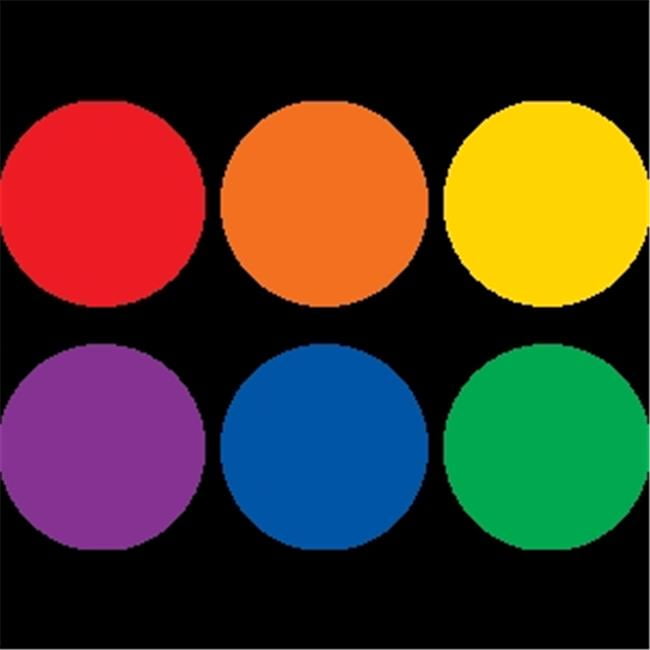 Teacher Created Resources TCR77379 4 in. Spot on Colorfl Circles Vinyl
