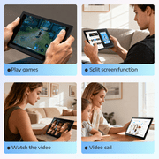 10.1 Android 15 Tablet, 8GB+64GB, 6000mAh Tablet Computer, Dual Camera,2025 Android WiFi Tablet-Black