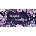 thumbnail image 3 of Vidal, Alicia 24x14 Black Modern Framed Museum Art Print Titled - The Happier You Are, 3 of 5