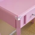 thumbnail image 6 of Ktaxon Kids Play Makeup Vanity Set with 3-Color Light, Girls Vanity Dresser Desk with Matching Stool, Purple, 6 of 7