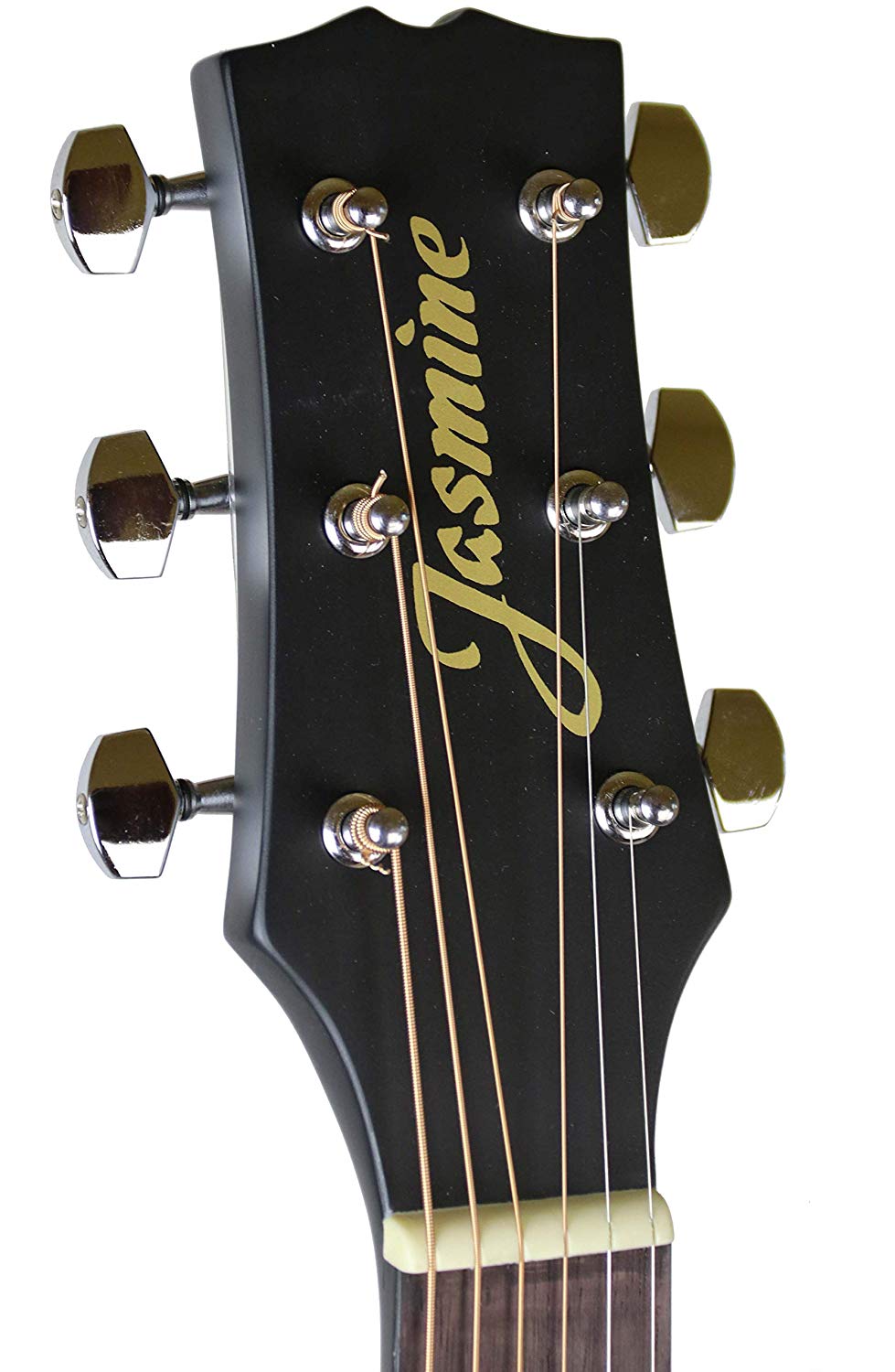 Jasmine S35 Dreadnought Acoustic Guitar, Matte Black